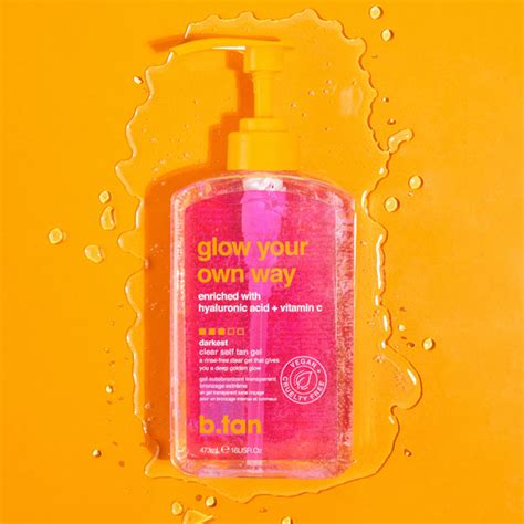 glow your own way tan gel.